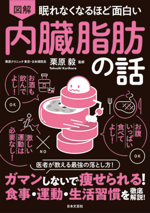 眠れなくなるほど面白い 図解 内臓脂肪の話: ガマンしないで痩せられる!食事・運動・生活習慣を徹底解説!