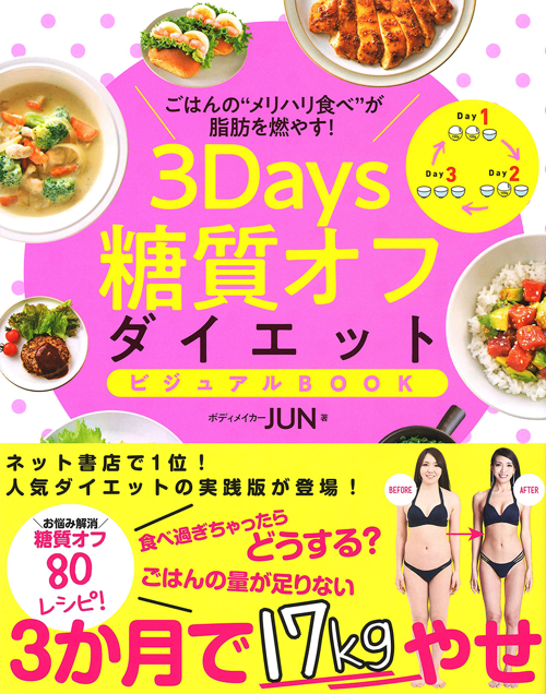 3Days糖質オフダイエット ビジュアルBOOK